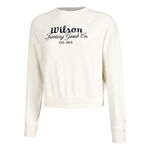 Abbigliamento Wilson Sideline Crew Sweatshirt
